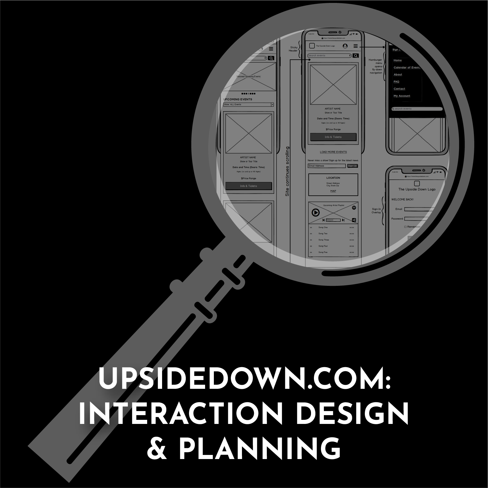Upsidedown Website