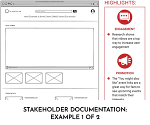 Stakeholder Documentation: Example 1 of 2